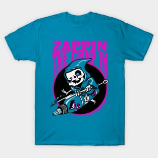 zappin the crap in; color reaper T-Shirt